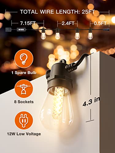 addlon Smart Outdoor String Lights