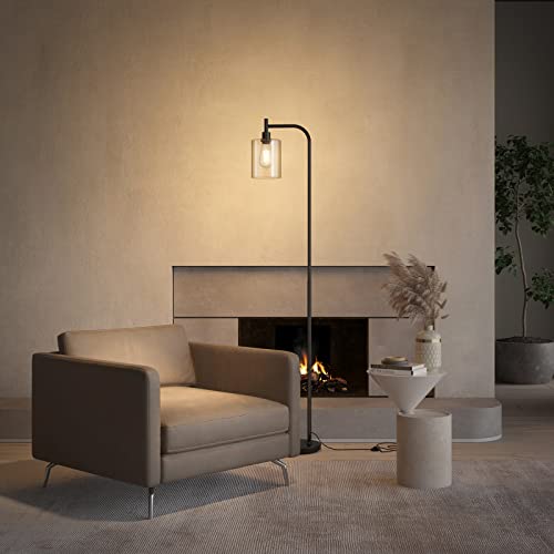 addlon Floor lamp with Glass Shade