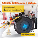 Retractable Extension Cord Reel